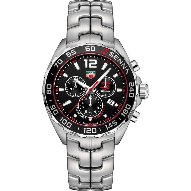 TAG Heuer Watch Formula 1 Senna Chrono Special Edition Bracelet D - Black