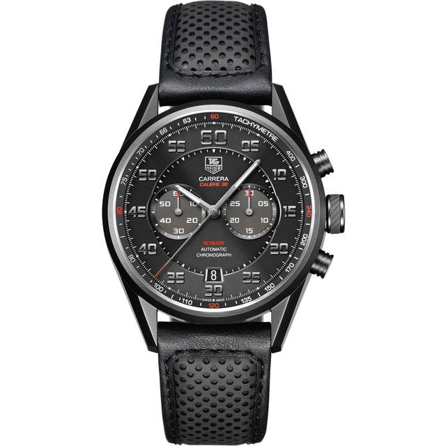 TAG Heuer Watch Carrera Chronograph Flyback Calibre 36 - Title Black