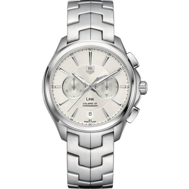 TAG Heuer Watch Link Automatic Chronograph - Title Silver