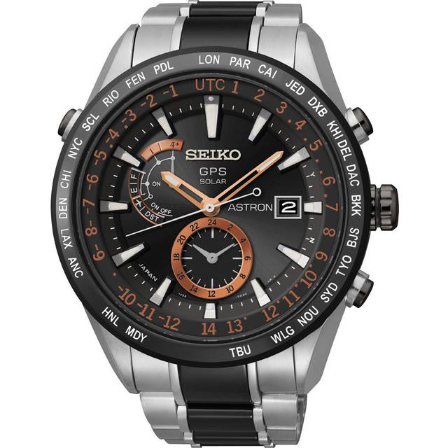 Seiko Astron GPS Solar Watch D - Black