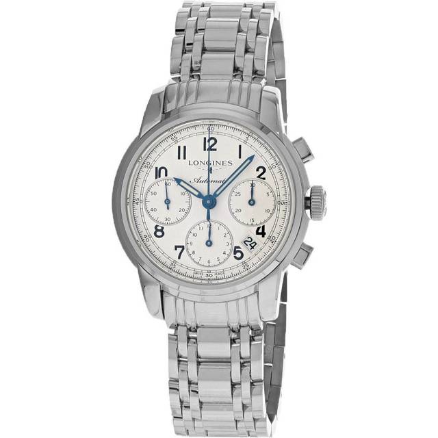 LONGINES Saint-Imier AUTO CHRONO SS Silver Dial Men's Watch L2.753.4.73.6 / L27534736 - 39 mm
