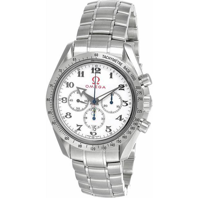 OMEGA Speedmaster Broad Arrow Specialties Olympic Games Collection 42MM SS Men's Watch 321.10.42.50.04.001 / 32110425004001 - White - 42 mm