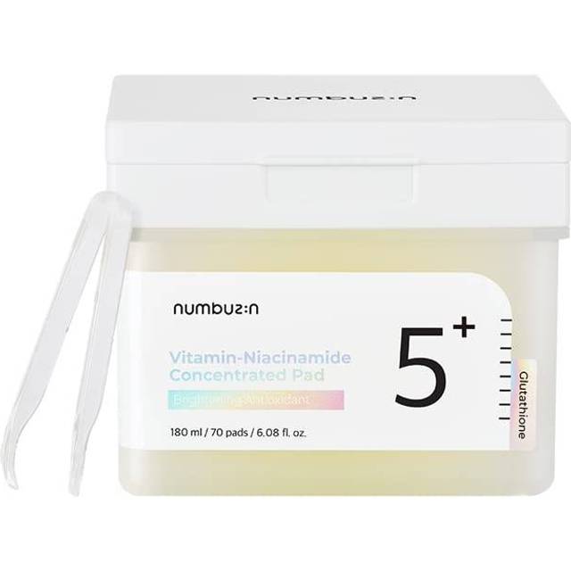 numbuzin - No.5+ Glutathione Vitamin-Niacinamide Concentrated Pad 70 pads