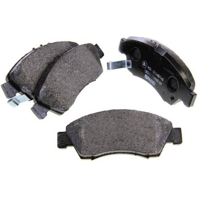 T3024 front brake pad set 4x pads integrated wear indicator braking by pagid