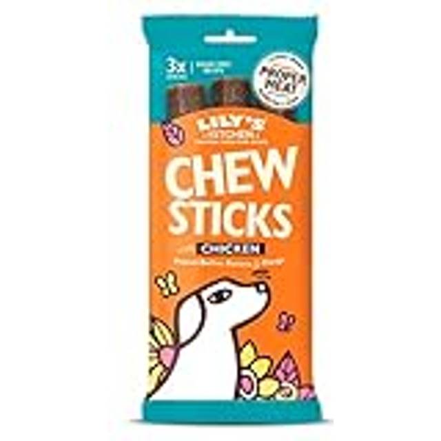Made with Natural Ingredients Chew Sticks with Chicken Dog Treat 10 x 120g