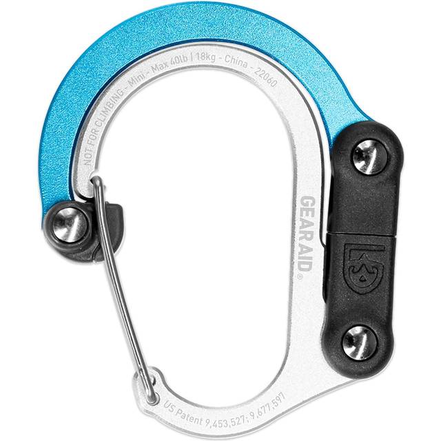 Heroclip Mini Gear Clip - Blue Steel