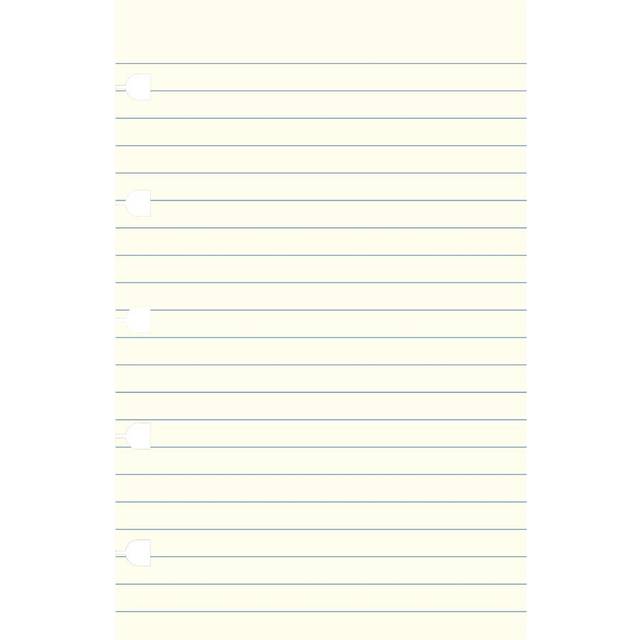 Filofax Notebook Ruled Refill (B122008U)