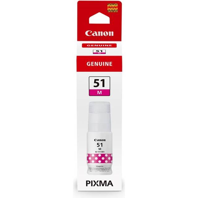 Canon GI-51M Ink Bottle Magenta Replacement - magenta