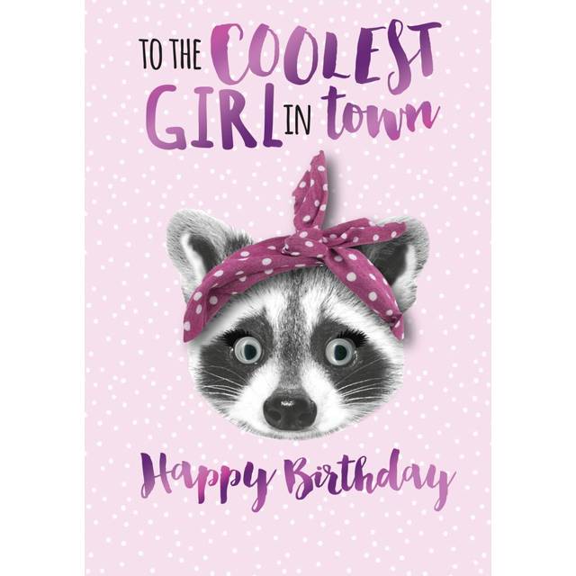 Coolest girls in town birthday greeting card second nature yours truly cards