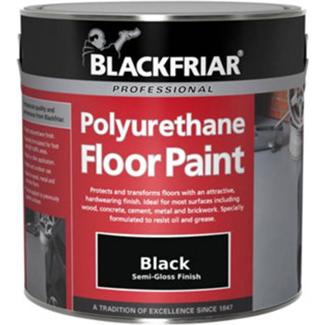 Blackfriar Polyurethane Floor Paint Black 1L