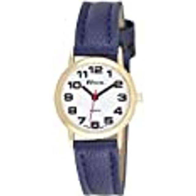 Ravel Ladies Basic White Dial Blue Leather Strap Watch R0105.26.2A