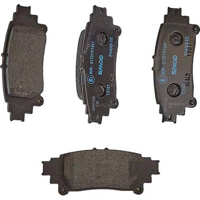 Rear brake pad set 4x pads not fitted wear indicator braking - pagid t3147