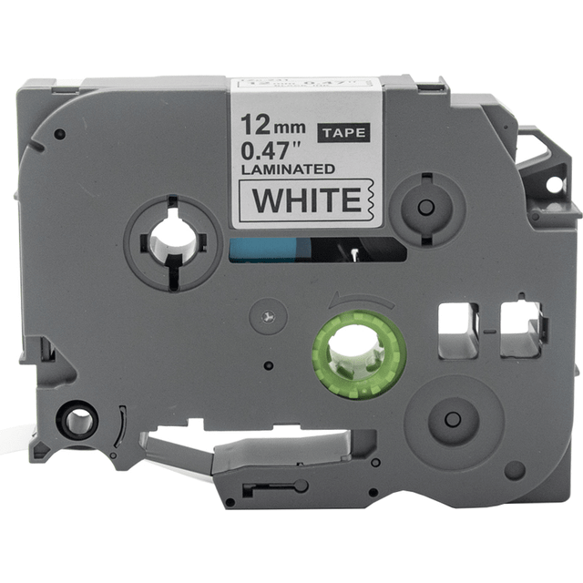 SHEIN 1pc TZe-231 12mm Label Tape Compatible Brother TZe Tape TZe231 Tze131 Tze-631 Tze-531 Tze-731 Tze-431 For Brother Marker PTD450 TZ-White-Label Tape 23