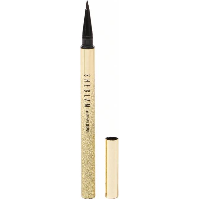 SHEGLAM Line & Define Waterproof Liquid Eyeliner-Black Long Lasting Matte Eyeliner Pencil Sweat-Proof No Smudge Professional Eye Make Up Christmas Party Eyeli