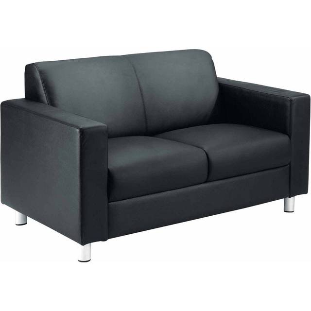 Iceberg Sofa Leather - Black - OF0301BK