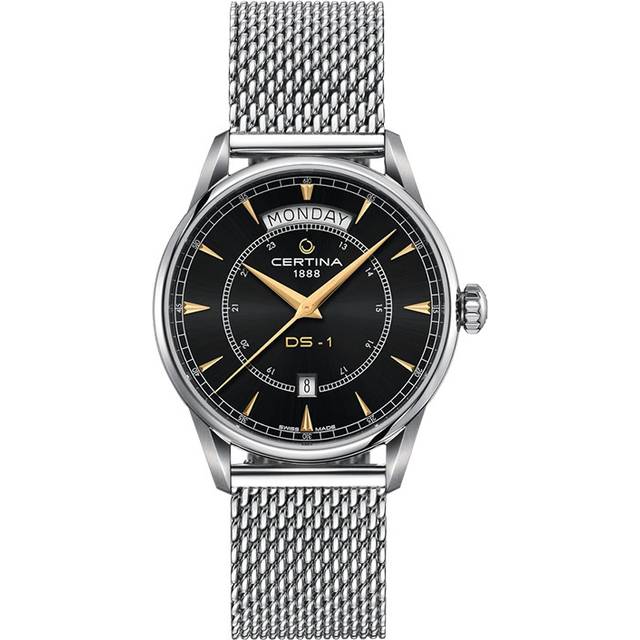 Certina DS-1 Day-Date sort skive
