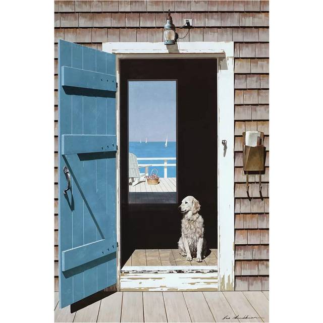 Ocean Breath by Zhen-Huan Lu - Wrapped Canvas Art Prints (66.04 cm H x 45.72 cm W x 1.91 cm D)