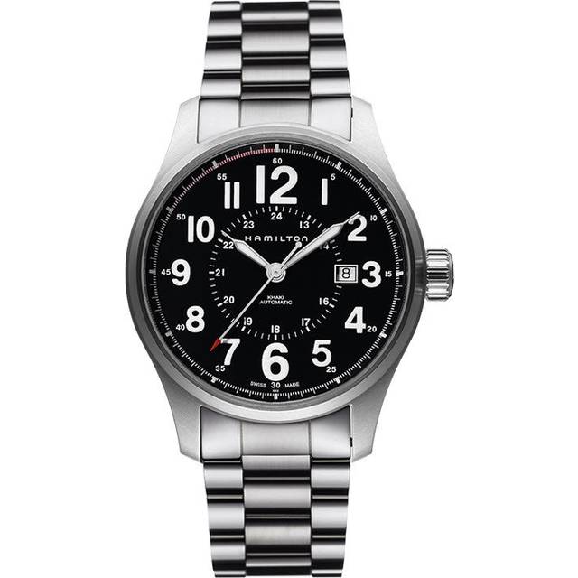 Hamilton Watch Khaki Field Officer Auto - Black