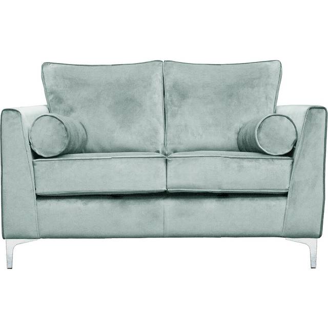Giancarlo 2 Seater Sofa - Light Blue (87cm H X 140cm W X 93cm D)