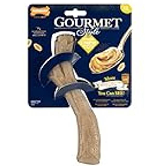 Nylabone Gourmet Style Stick Strong Chew Toy - Peanut Butter Flavour - Extra Large