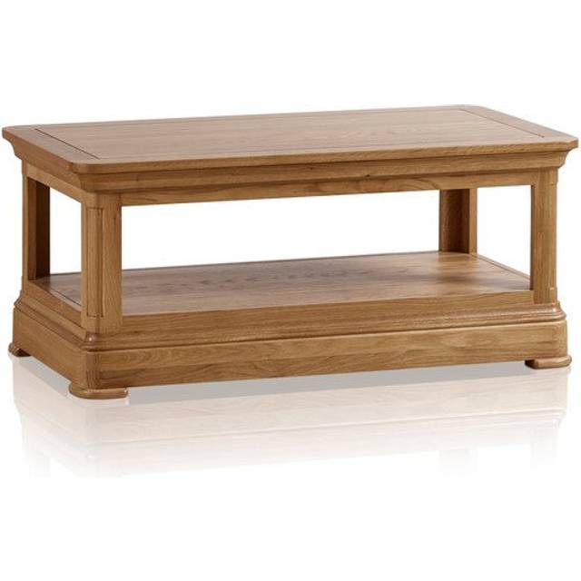 Natural Solid Oak Coffee Tables - Coffee Table - Canterbury Range - Oak Furnitureland