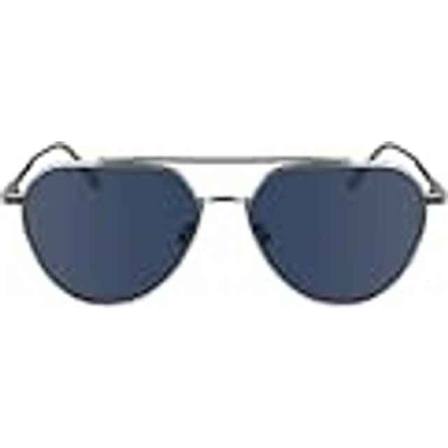 Calvin Klein CK24100S 045 57 Silvriga Solglasögon Män