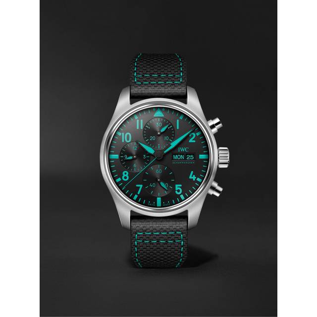 Pilot Chronograph Mercedes - AMG Petronas Formula One Team 41mm Mens Watch Black
