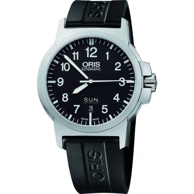 Oris Watch BC3 Advanced Day Date Rubber - Black