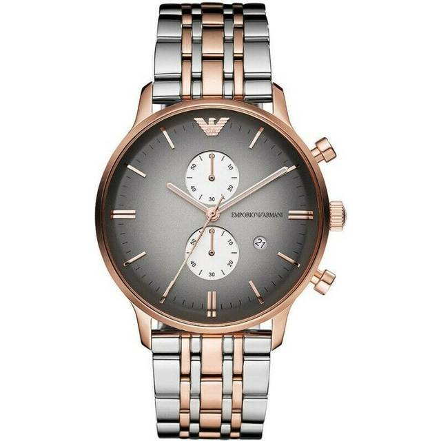 Emporio Armani AR1721 Men's Gianni Watch Two Tone