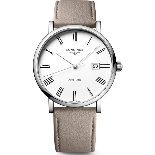 LONGINES Elegant Collection Automatic 41MM Men's Watch L4.911.4.11.0 / L49114110 - White - 41 mm