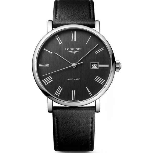 LONGINES Elegant Collection Automatic 41MM Men's Watch L4.911.4.71.2 - Grey - 41 mm