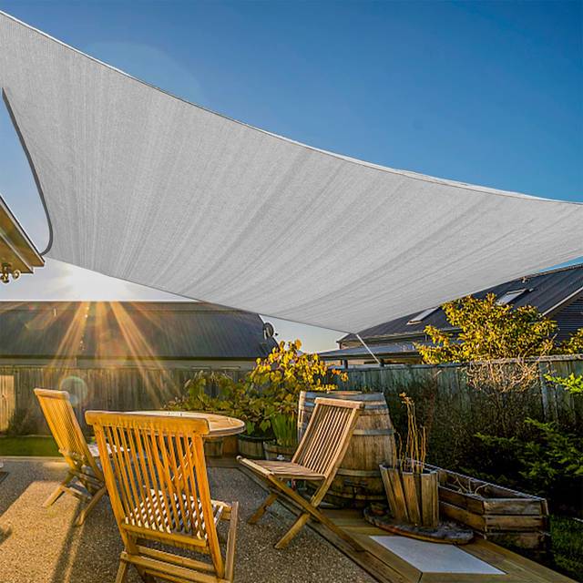 Artpuch 12'x12' Sun Shade Sail Curved Commercial Outdoor Shade Cover S