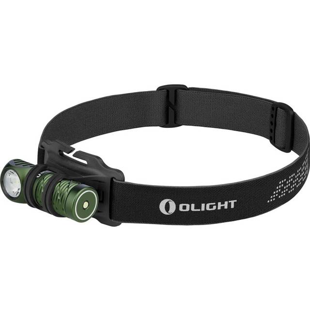 Olight Perun 2 Mini Kit Cool White OD Green Head and Angle Flashlight With Headband - 1100 lumens