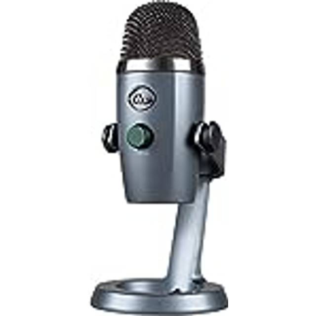 Logitech for Creators Blue Yeti Nano premium USB-mikrofon för inspelning, streaming, gaming, podcasting, Grå
