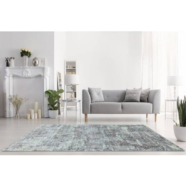 Asiatic - Colores Cloud CO03 Ethereal 120cm x 170cm Rectangle - Blue and Multicoloured