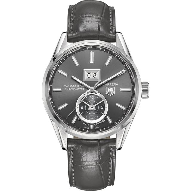 TAG Heuer Watch Carrera GMT Grande Date Calibre 8 - Title Grey