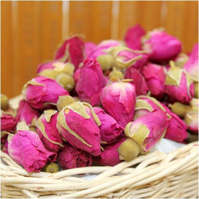 Premium Organic Chinese Herbal Tea Original Red Rose Buds Tea Flower Floral Tea