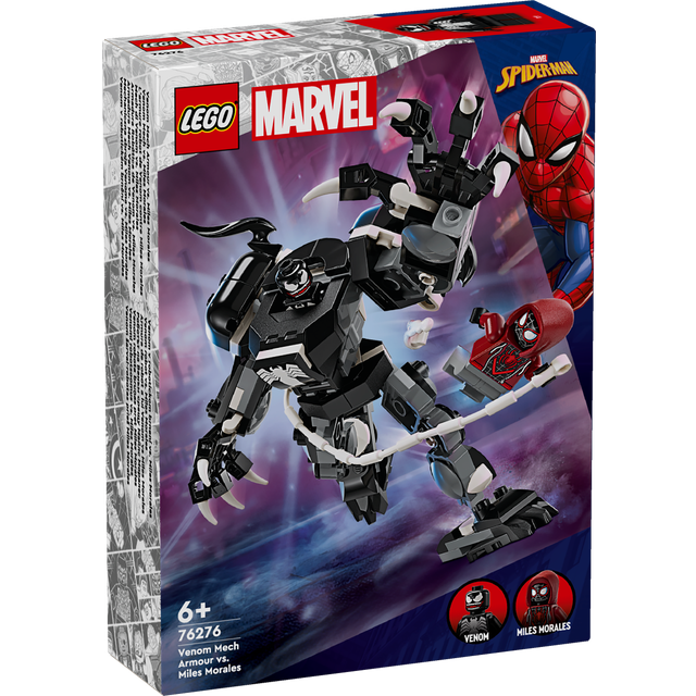 Lego Marvel Venom Mech Armour Vs. Miles Morales Set 76276