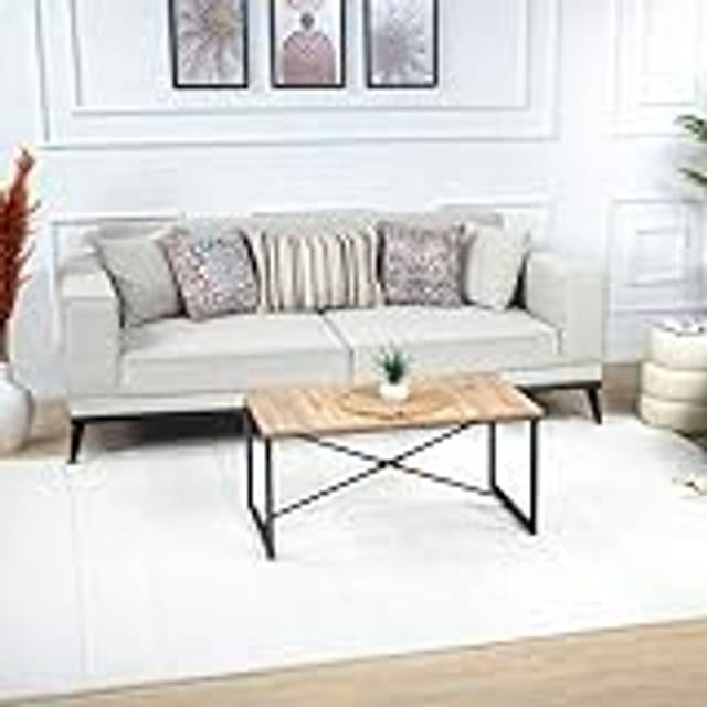 Machine Woven Ivory Rug (Rectangle 160 x 213cm)