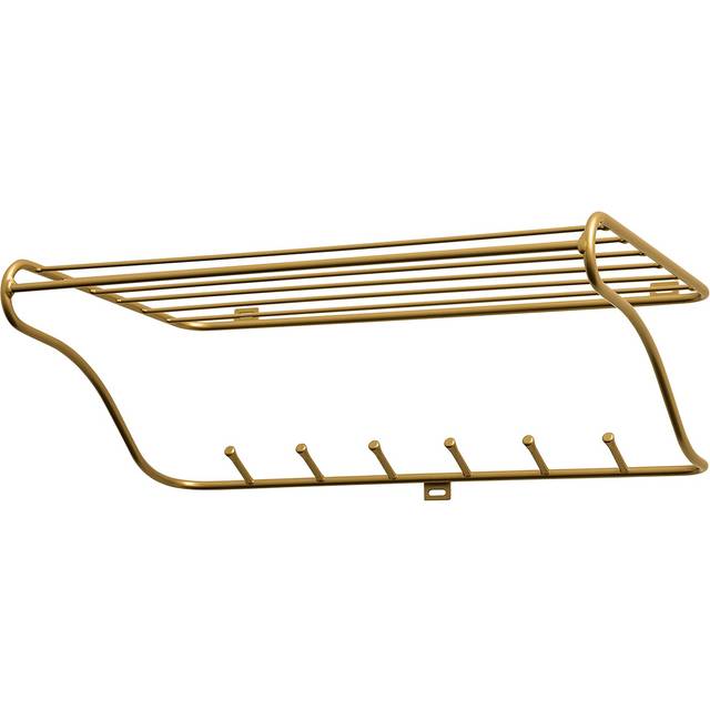 Maze Hat Rack Hatthylla S Mässing - Hatthyllor Metall Mässing - 102004