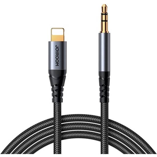 Joyroom Ljudkabel 3,5mm till Lightning 1,2m - Svart