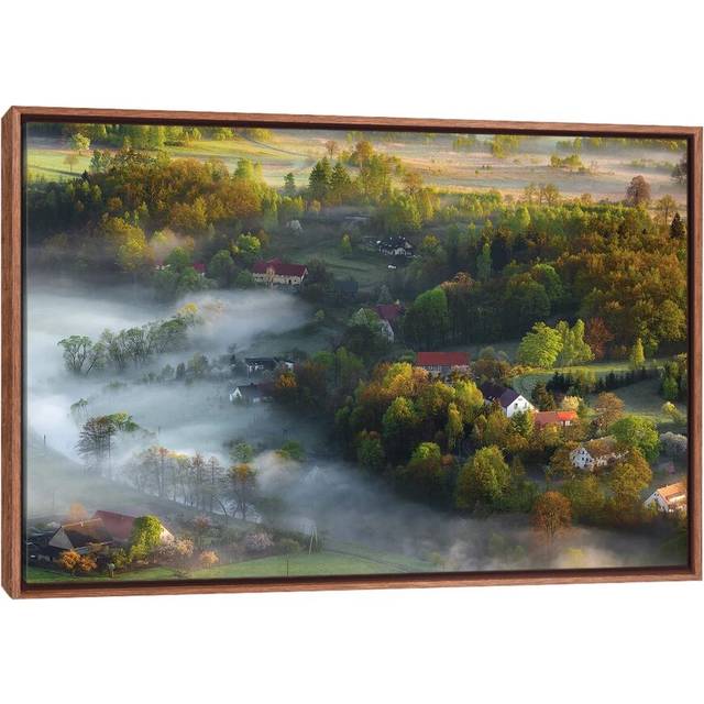 Very Early Spring by Izabela Laszewska-Mitrega/Darek Mitrega - Floater Frame Photograph on Canvas (45.72cm H X 66.04cm W)