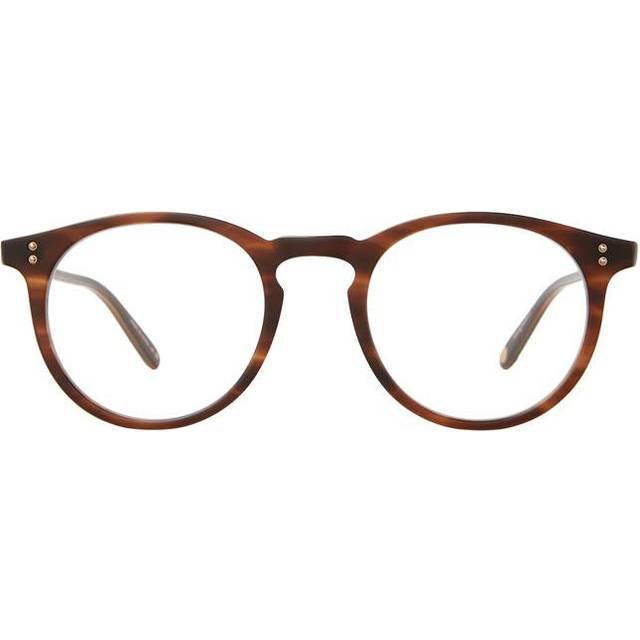 Garrett Leight CARLTON Eyeglasses MBRT Matte Brandy Tortoise