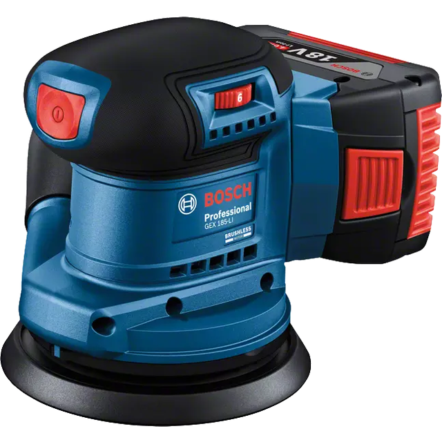 Bosch Professional GEX 185-LI 125 Excentersliber – Solo
