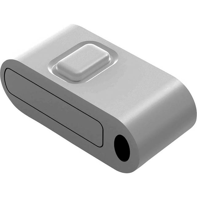 Forum 1 Gang Kinetic Fob Switch IP65 - Grey - CUL-40037