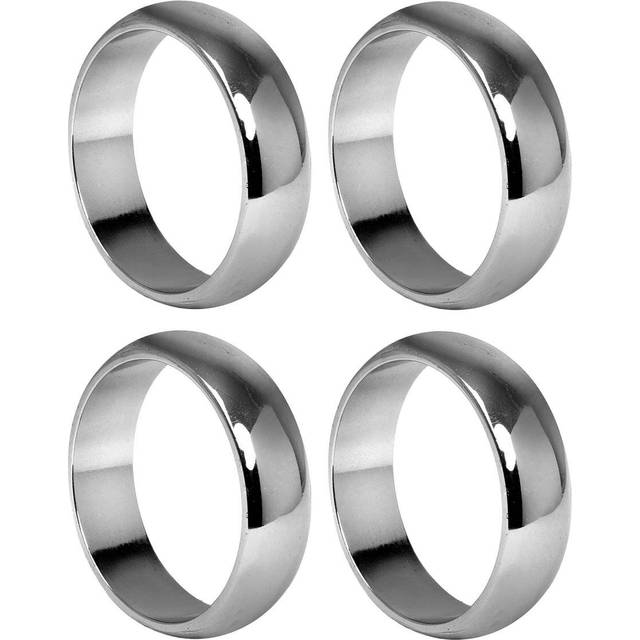 Himla Monaco servettring Ø4 cm 4-pack Silver - Silverfärgad