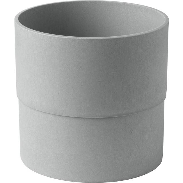 NYPON kruka, inom-/utomhus grå, 19 cm