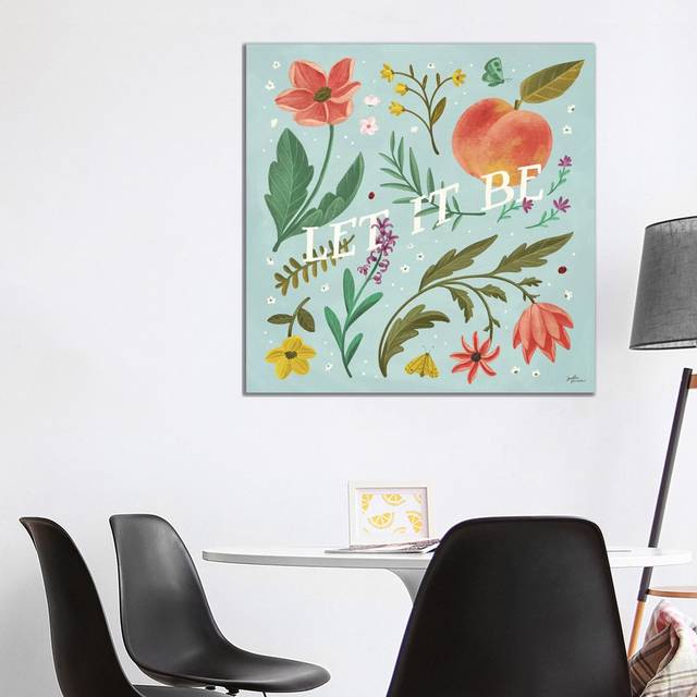 Spring Botanical V by Janelle Penner - Wrapped Canvas Art Prints (93.98cm H x 93.98cm W x 1.9cm D)