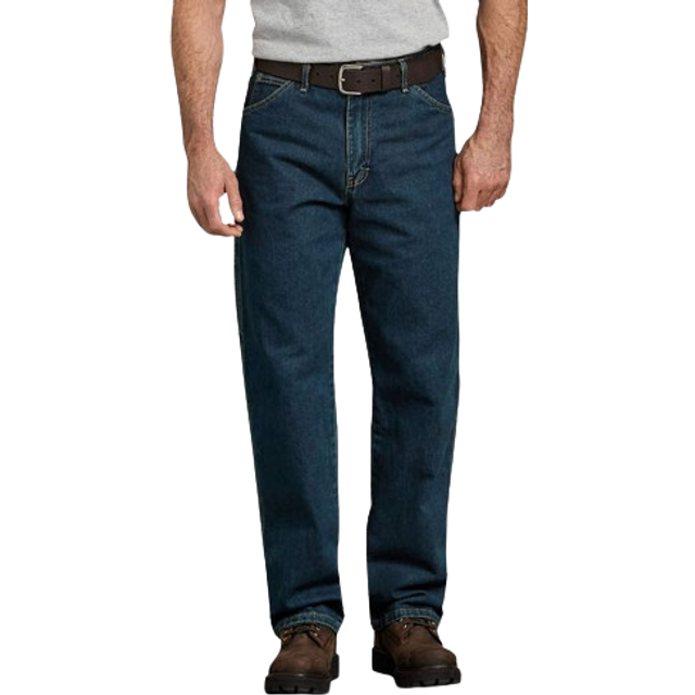 Dickies mens Relaxed Fit Carpenter jeans  Tinted Heritage Khaki  38W x 34L US