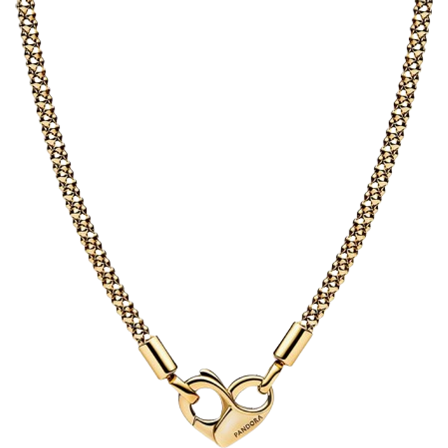 Pandora Moments Studded Chain Gold Necklace - 45cm